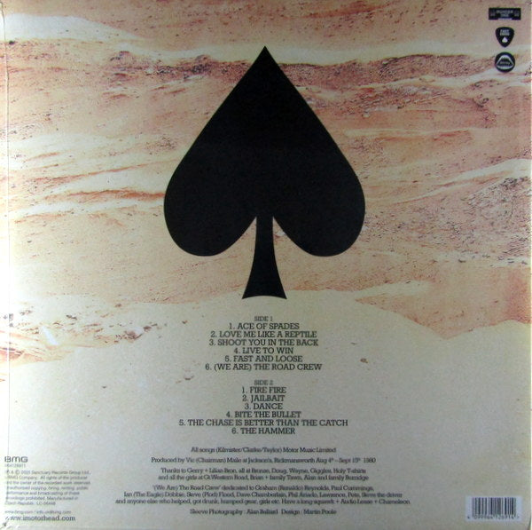 ace of spades - Col Vinyl LP